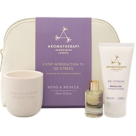 Aromatherapy Associates London 3 Step Introduction to De-Stress Set.
